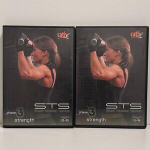NEW CATHE FRIEDRICH STS PHASE 3 STRENGTH - 12 DVD SET - 4 WEEK PROGRAM